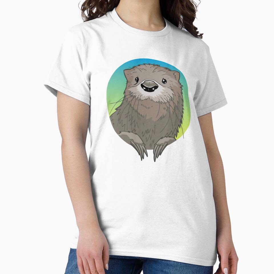 Cute Otter by LeCouleur T-Shirts, Hoodie, Sweatshirt | BlankRebels.com (Image 2)