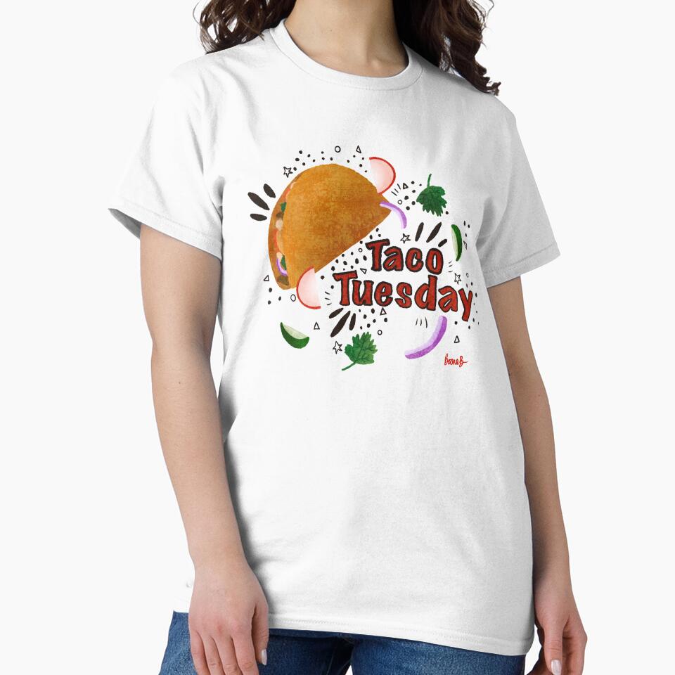 Taco Tuesday by Booneb T-Shirts, Hoodie, Sweatshirt | BlankRebels.com (Image 2)