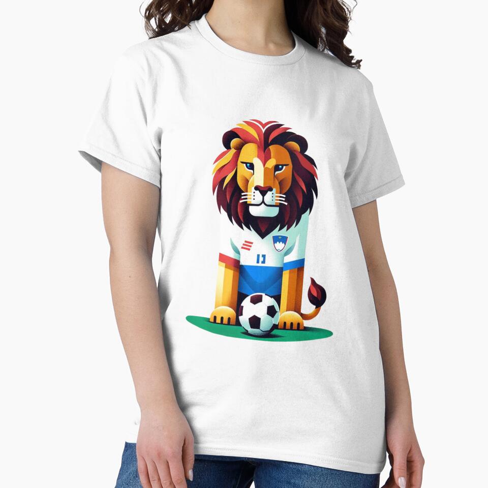 Slovenian Pride soccer t-shirt by maypp