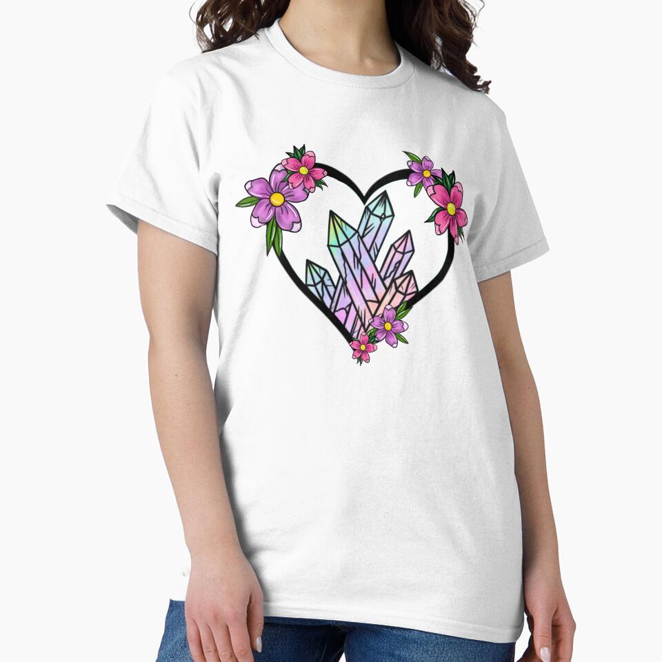 Crystal heart by Forbiddenm T-Shirts, Hoodie, Sweatshirt | BlankRebels.com (Image 2)