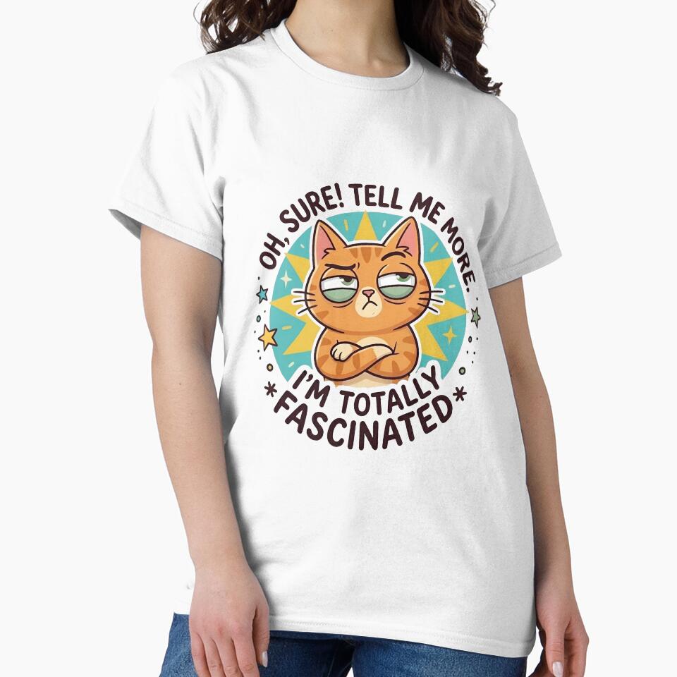 Oh Sure Tell Me More Clipart by VedantXStudio