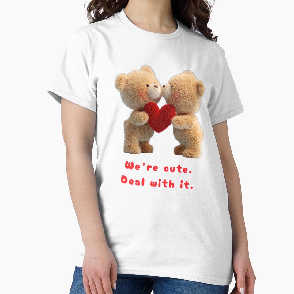 We are cute! Deal with it. by bubblyrainbow T-Shirts, Hoodie, Sweatshirt | BlankRebels.com (Image 2)