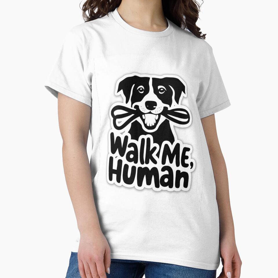 Walk Me Human Dog Lover by ArtByYunus