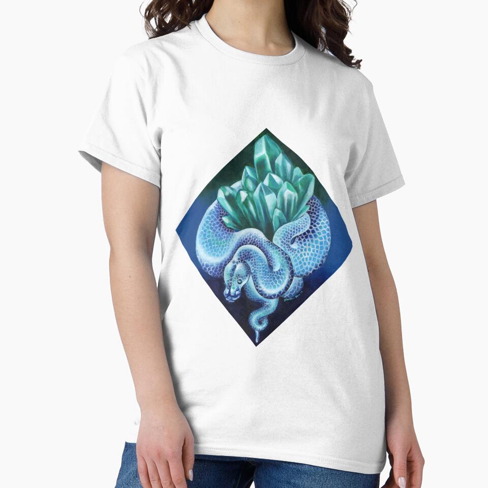 Crystal Snake by purpleheartist T-Shirts, Hoodie, Sweatshirt | BlankRebels.com (Image 2)