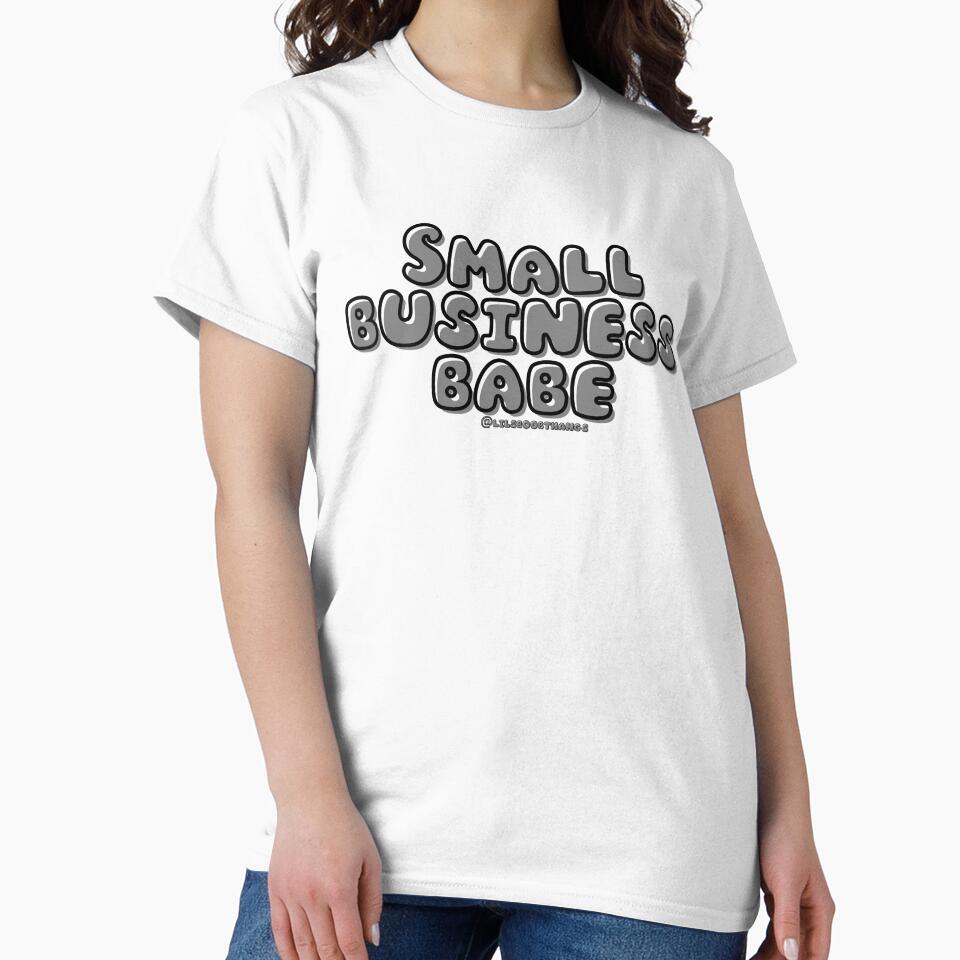 Small business babe. v8 | @lilsboobthangs by lilsboobthangs T-Shirts, Hoodie, Sweatshirt | BlankRebels.com (Image 2)
