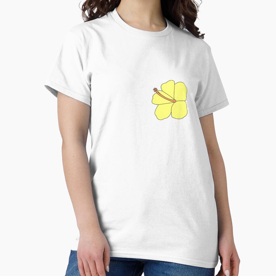 Yellow Hibiscus by Avaaxa T-Shirts, Hoodie, Sweatshirt | BlankRebels.com (Image 2)