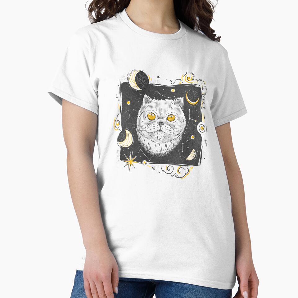 Mystical cat by DerSenat T-Shirts, Hoodie, Sweatshirt | BlankRebels.com (Image 2)
