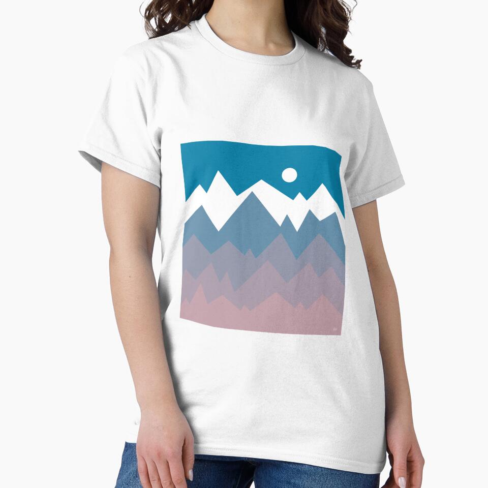 Mountain Dusk (II) by wgb creative T-Shirts, Hoodie, Sweatshirt | BlankRebels.com (Image 2)