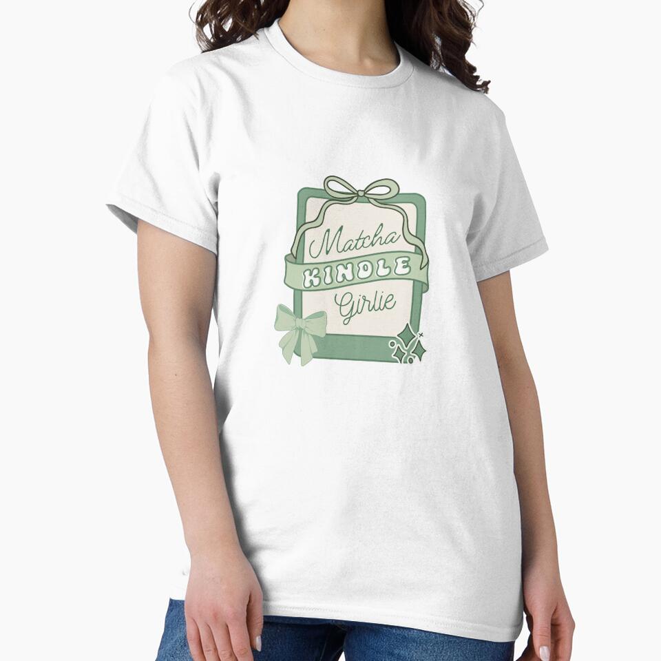 Matcha kindle girlie ⋆˚࿔ by BookishCharmCo T-Shirts, Hoodie, Sweatshirt | BlankRebels.com (Image 2)