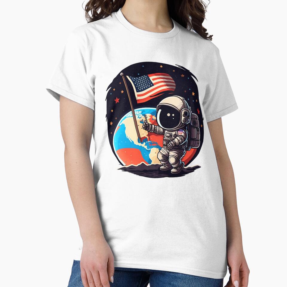 Very Cute Astronaut by Coolea T-Shirts, Hoodie, Sweatshirt | BlankRebels.com (Image 2)