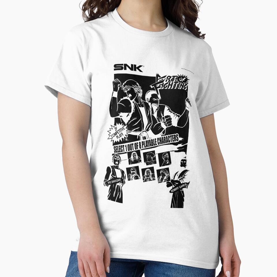 Neo Geo MVS SNK Art Of Fighting Print By Lilly and Mae by lillyandmae