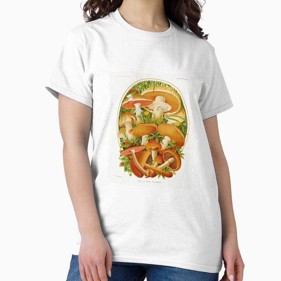 Mushroom Botanical by Inspirationmotivation T-Shirts, Hoodie, Sweatshirt | BlankRebels.com (Image 2)