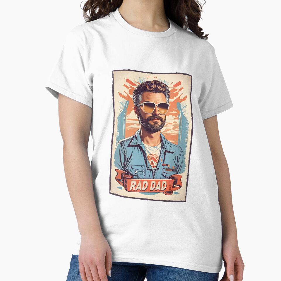 Rad Dad by atihca T-Shirts, Hoodie, Sweatshirt | BlankRebels.com (Image 2)