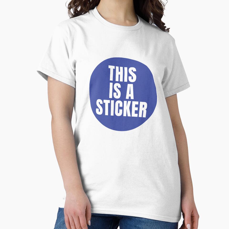 THIS IS A STICKER by PIXEL POP DESIGNS - Beyond the Norm! T-Shirts, Hoodie, Sweatshirt | BlankRebels.com (Image 2)