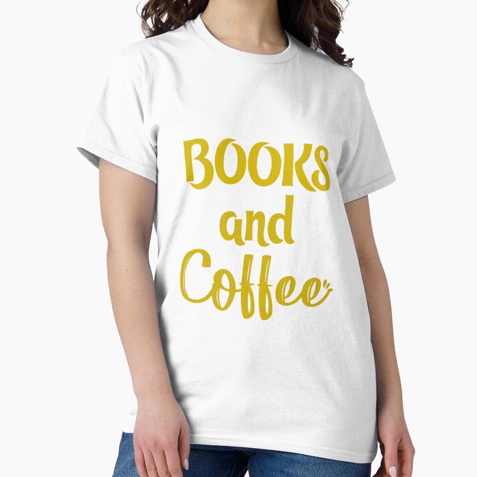 books-and-coffee by Usatazon on T-Shirts, Hoodie, Sweatshirt | BlankRebels.com (Image 2)