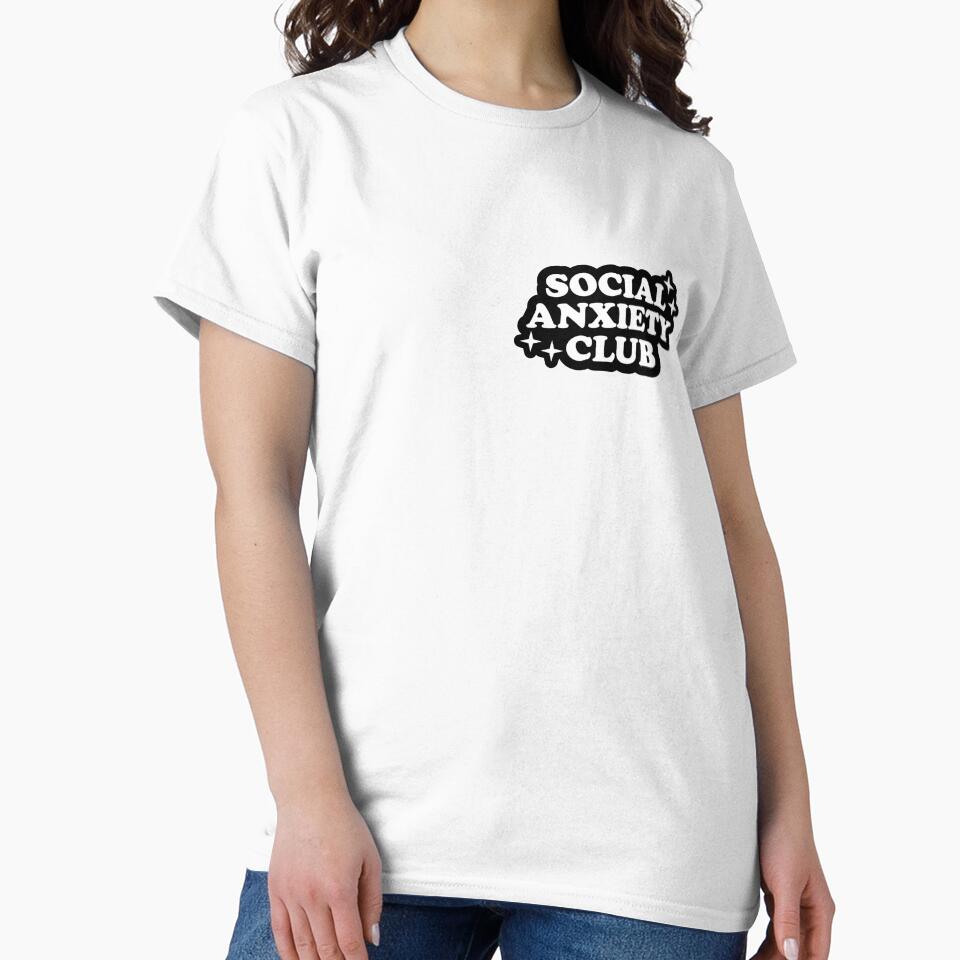 Social Anxiety Club by -wiseowl- T-Shirts, Hoodie, Sweatshirt | BlankRebels.com (Image 2)