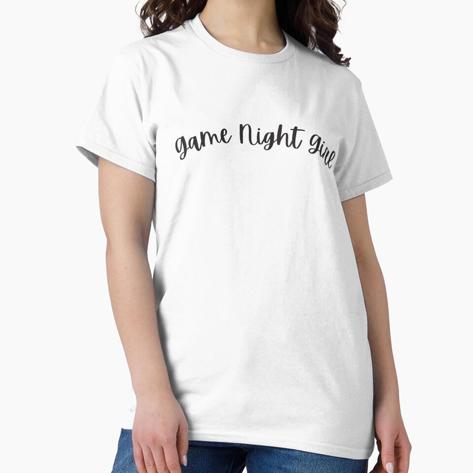 Game Night Girl by gamenighttees T-Shirts, Hoodie, Sweatshirt | BlankRebels.com (Image 2)