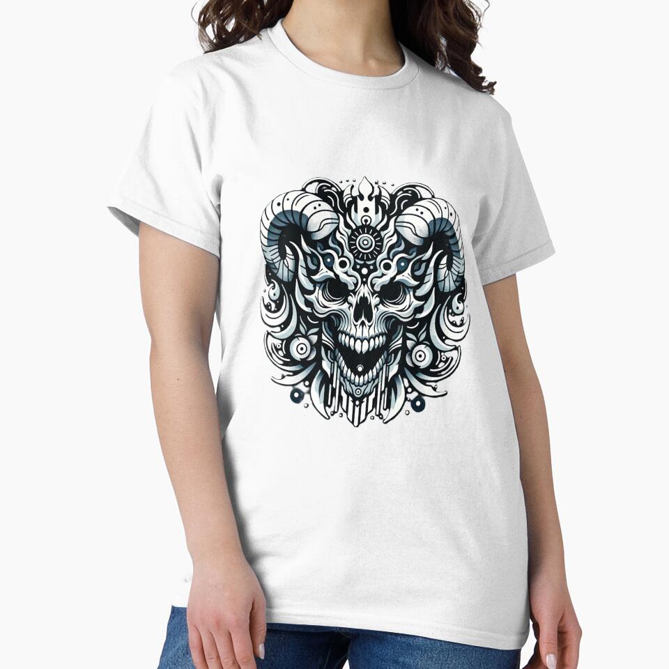 Tribal Ram Skull by heartyARTworks T-Shirts, Hoodie, Sweatshirt | BlankRebels.com (Image 2)
