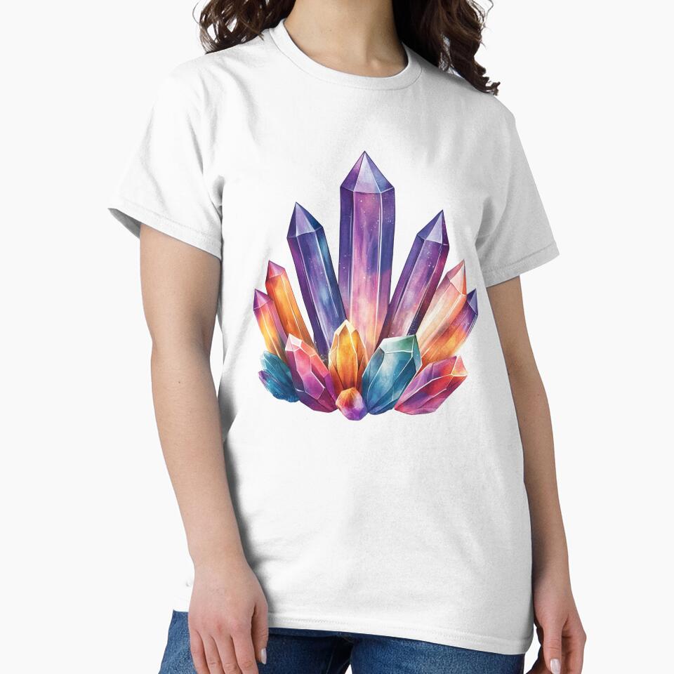 Mystical Healing Crystals by Myra365Art T-Shirts, Hoodie, Sweatshirt | BlankRebels.com (Image 2)