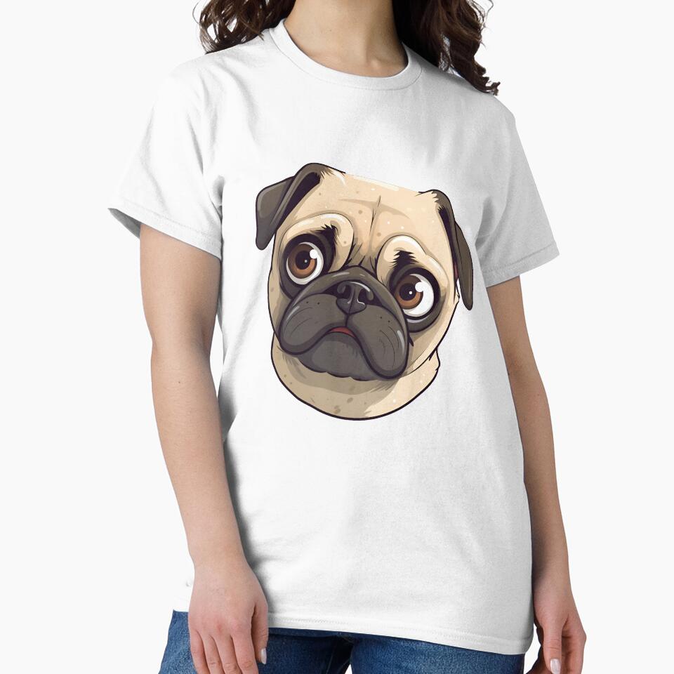 super cute pug by mydoglove T-Shirts, Hoodie, Sweatshirt | BlankRebels.com (Image 2)