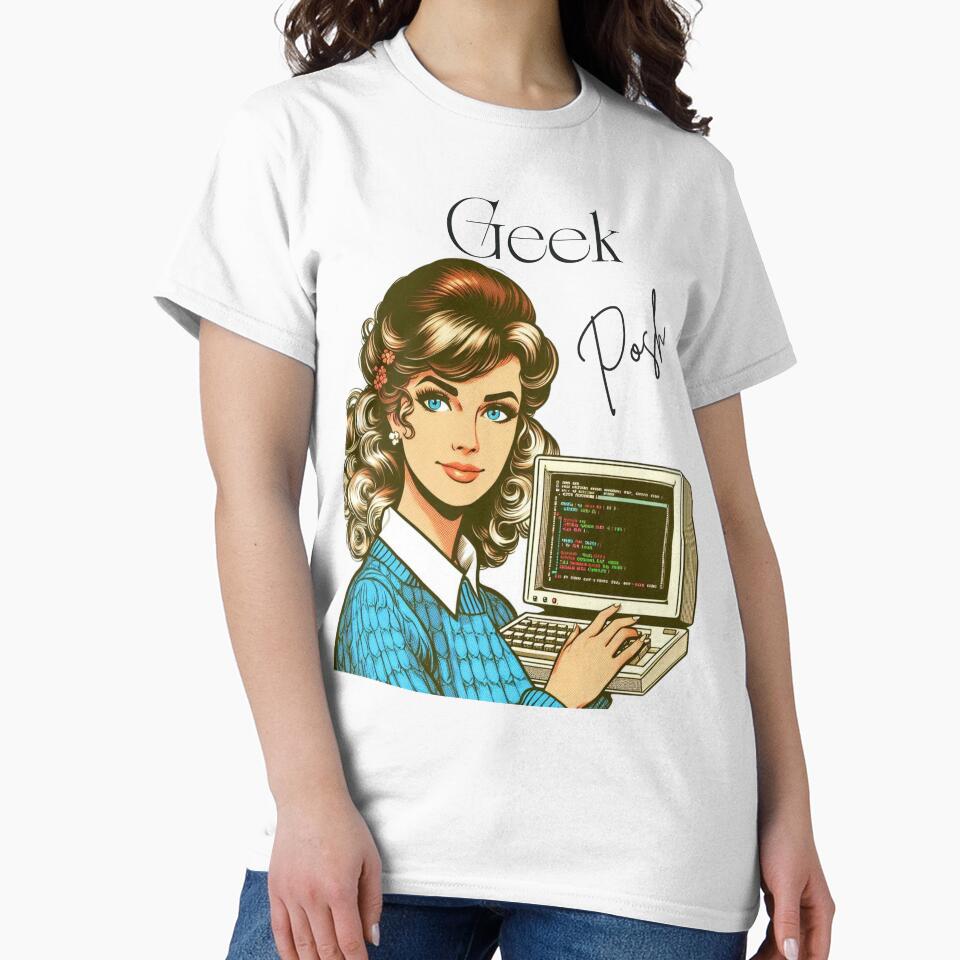 Geek Posh: Where Brains Meet Style Tshirt by CottageGingham Hoodie, Sweatshirt | BlankRebels.com (Image 2)