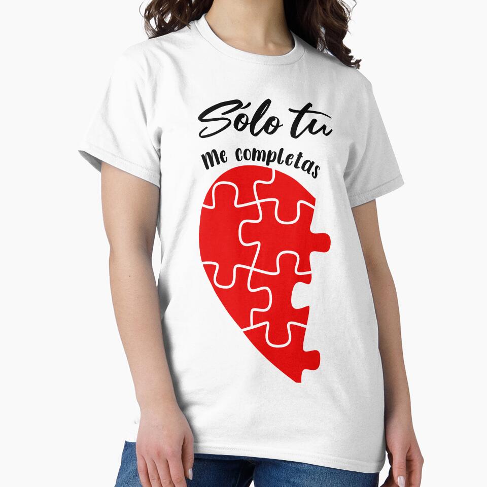 Only you complete me. Half Match Valentine's Day by NF Designs Studio DTF T-Shirts, Hoodie, Sweatshirt (Image 2)