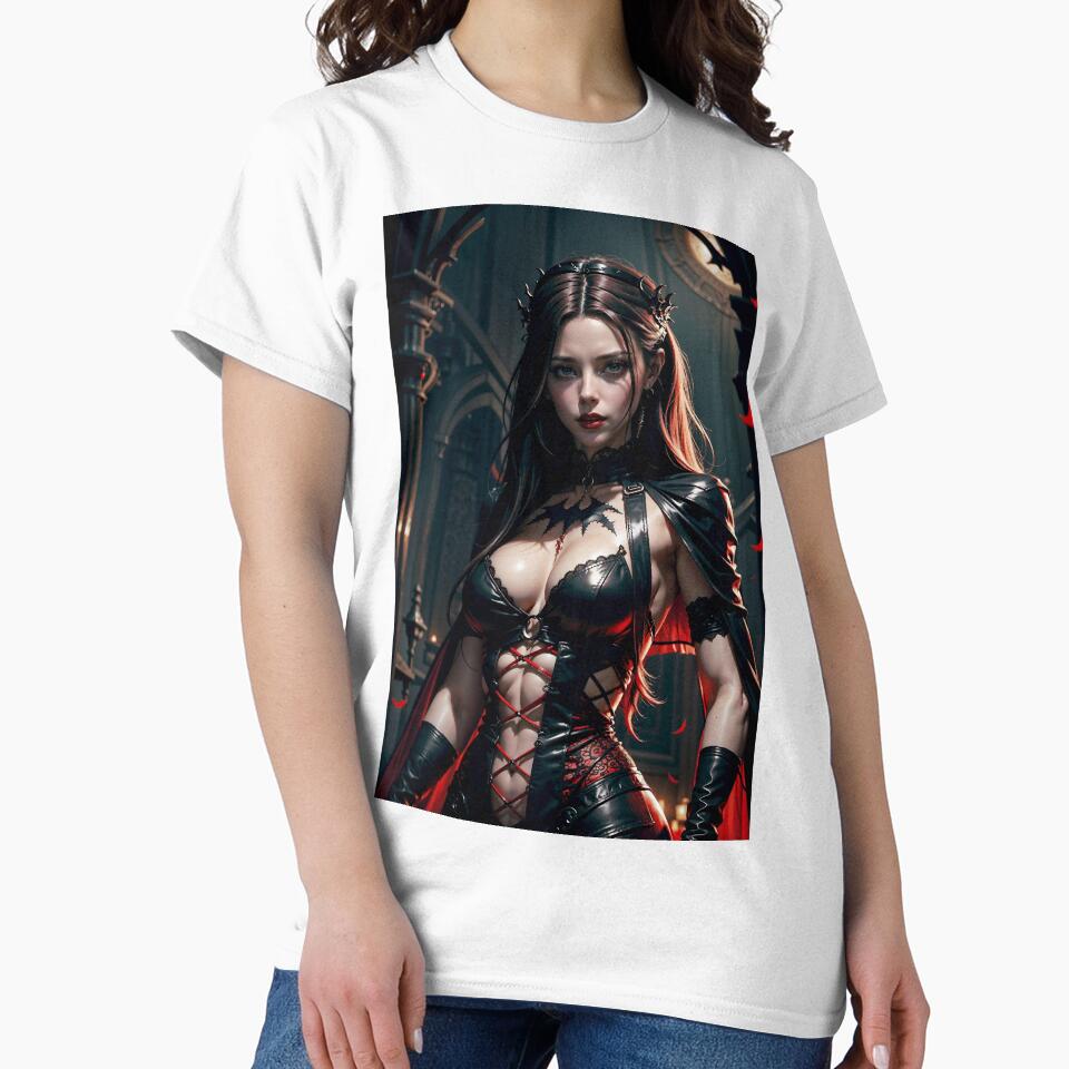 Cute gothic girl gothic beauty by PapayaGen T-Shirts, Hoodie, Sweatshirt | BlankRebels.com (Image 2)