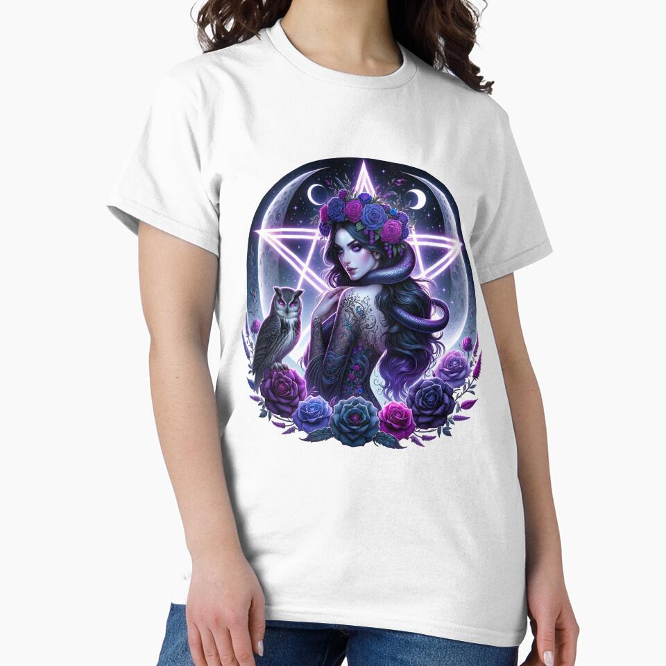 Lilith, Dark Goddess of the Night and Feminine Power by AnalajiaDesigns T-Shirts, Hoodie, Sweatshirt (Image 2)