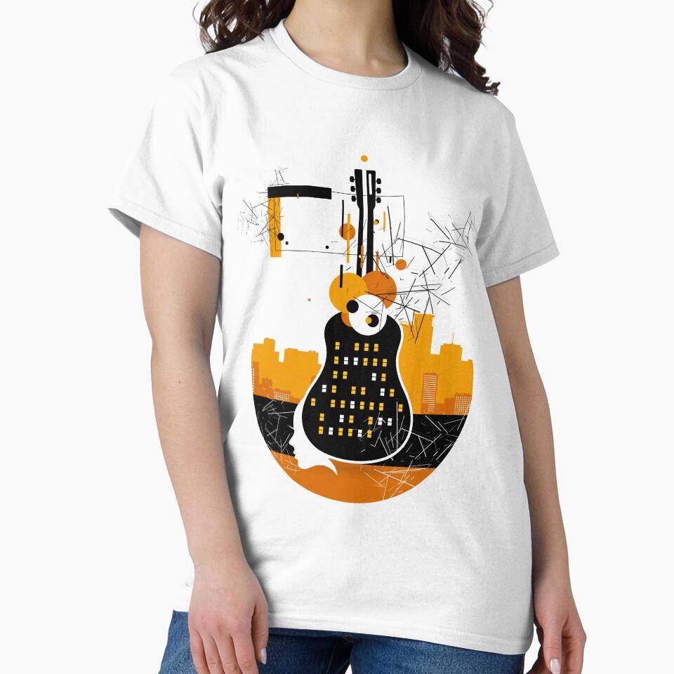 Music City Guitar Art by Artpeggio T-Shirts, Hoodie, Sweatshirt | BlankRebels.com (Image 2)