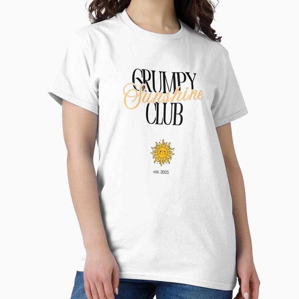 Grumpy Sunshine Club by moniPRNTS T-Shirts, Hoodie, Sweatshirt | BlankRebels.com (Image 2)