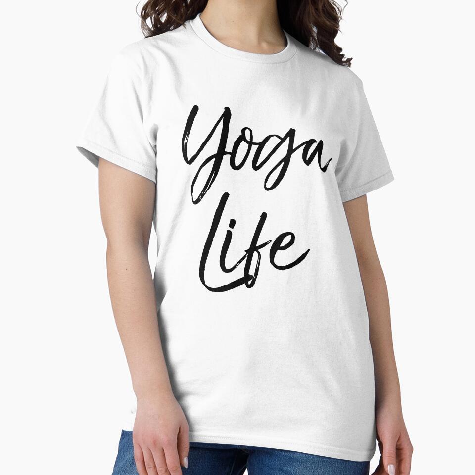 Yoga Life Cute Yoga Quote by TNDesignStudio T-Shirts, Hoodie, Sweatshirt | BlankRebels.com (Image 2)