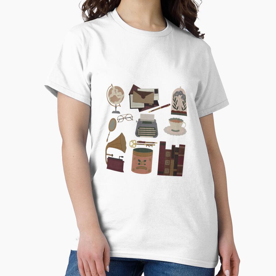 Dark Academia Collage by NoCoffeeNoLife T-Shirts, Hoodie, Sweatshirt | BlankRebels.com (Image 2)