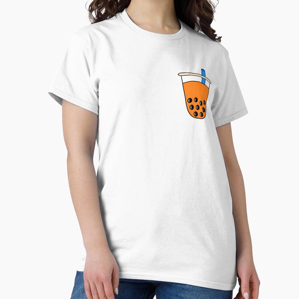 Thai Milk Tea Boba by foxartdesigns T-Shirts, Hoodie, Sweatshirt | BlankRebels.com (Image 2)