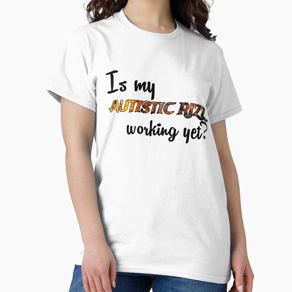 Autistic Rizz by christinar101 T-Shirts, Hoodie, Sweatshirt | BlankRebels.com (Image 2)