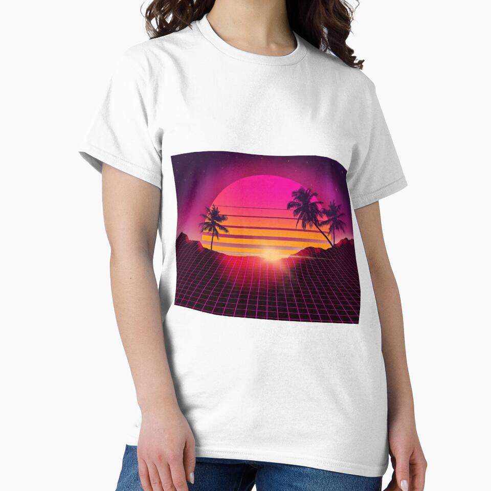 Classic Vaporwave by SheikFreak T-Shirts, Hoodie, Sweatshirt | BlankRebels.com (Image 2)