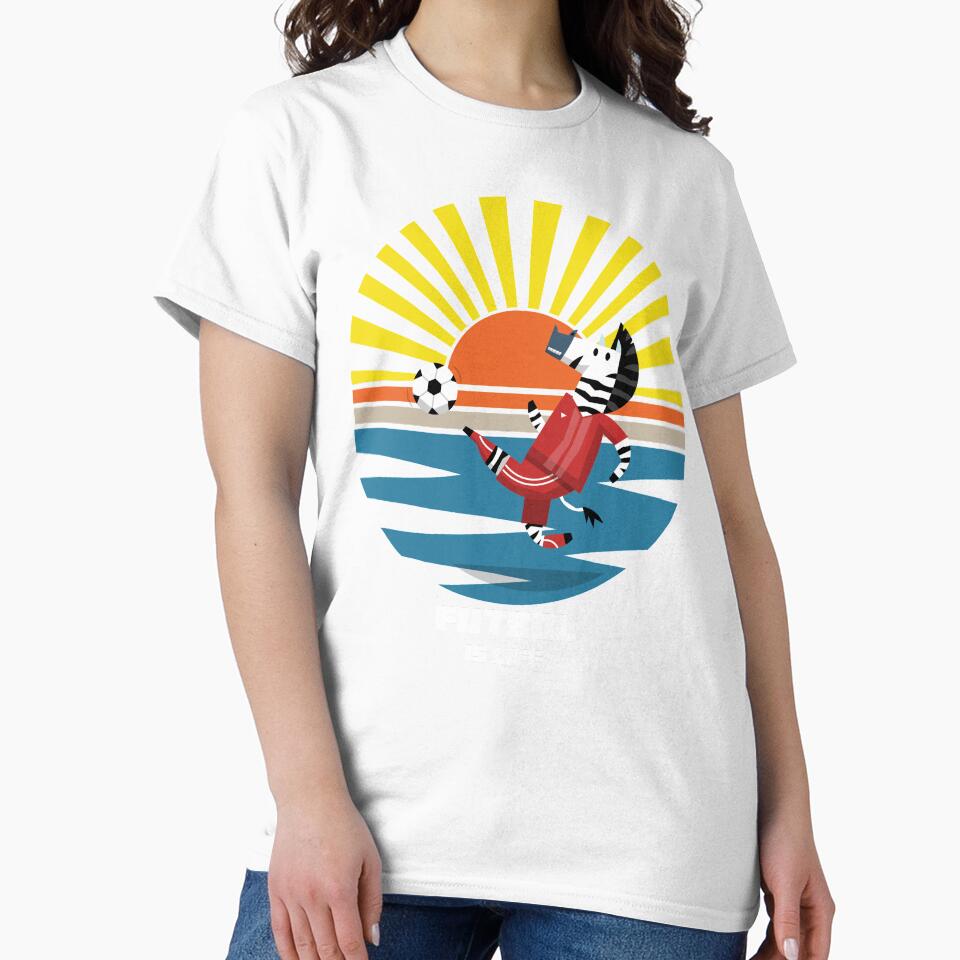 Futbol Is Life Zebra Soccer Super Star by TheWildFlix