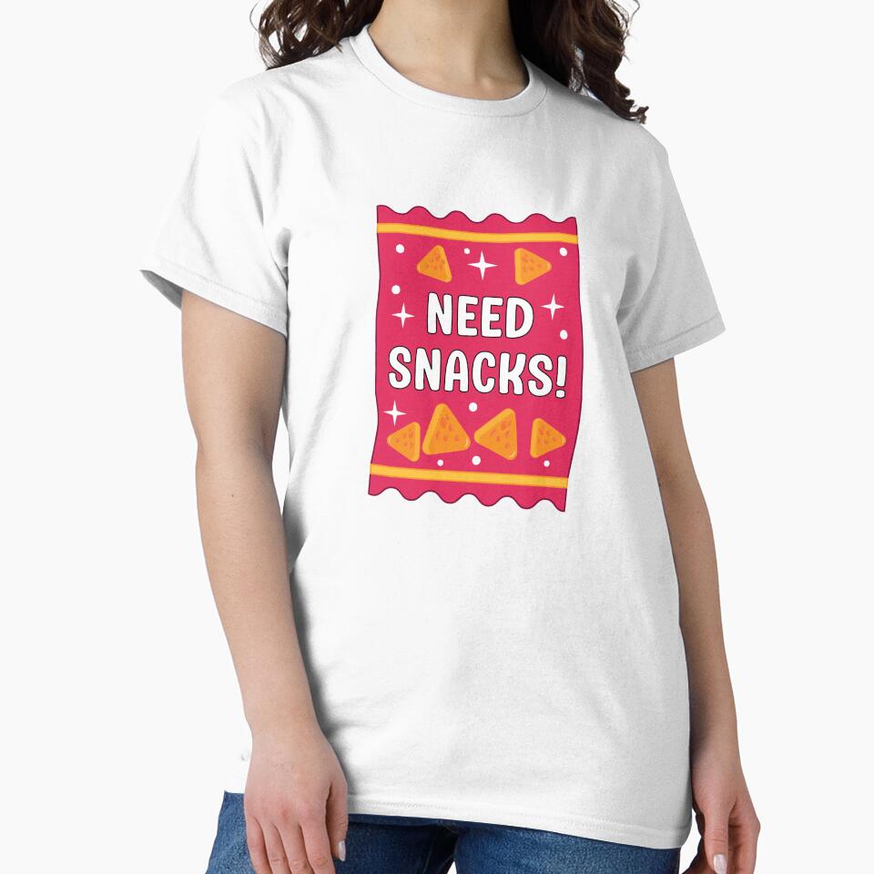 Need Snacks! - Bag of Chips/Crisps by GlitterArtySVG
