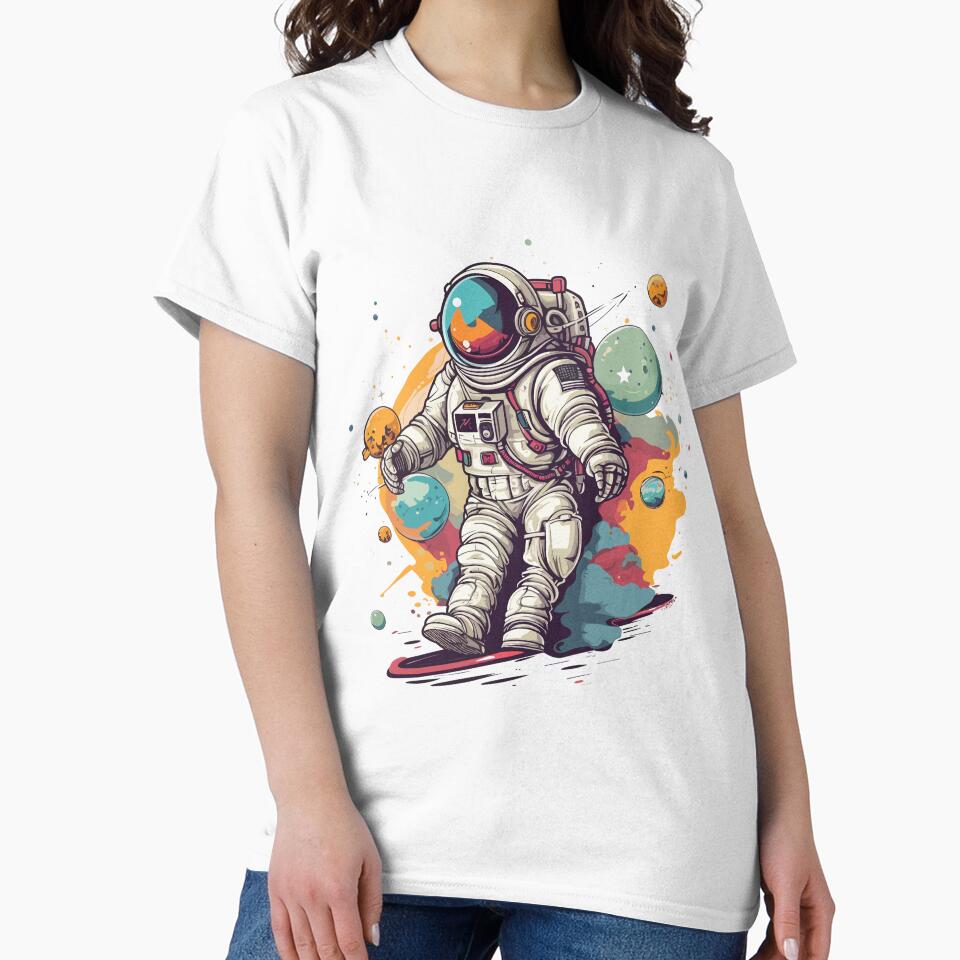 Awe-Inspiring Astronaut: Stunning Images of Space Exploration by Koji2R T-Shirts, Hoodie, Sweatshirt (Image 2)
