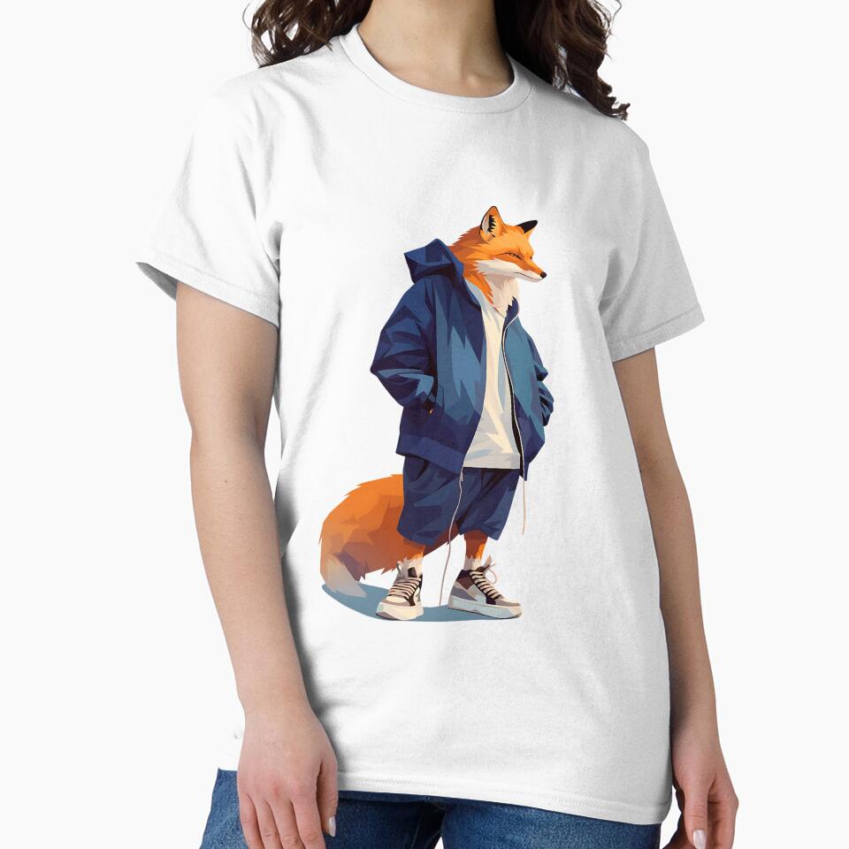 Streetwear Fox by bapupa T-Shirts, Hoodie, Sweatshirt | BlankRebels.com (Image 2)