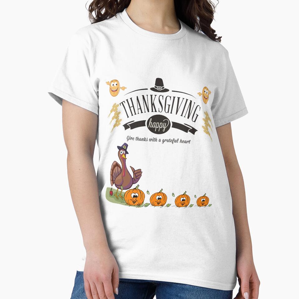 Thanksgiving Art by customgiftstore T-Shirts, Hoodie, Sweatshirt | BlankRebels.com (Image 2)