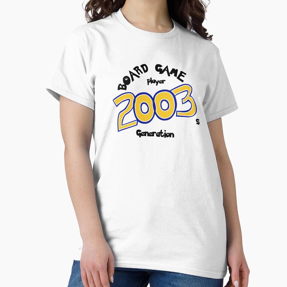 Board Game Player. 2003s Generation. by csalvati77 T-Shirts, Hoodie, Sweatshirt | BlankRebels.com (Image 2)
