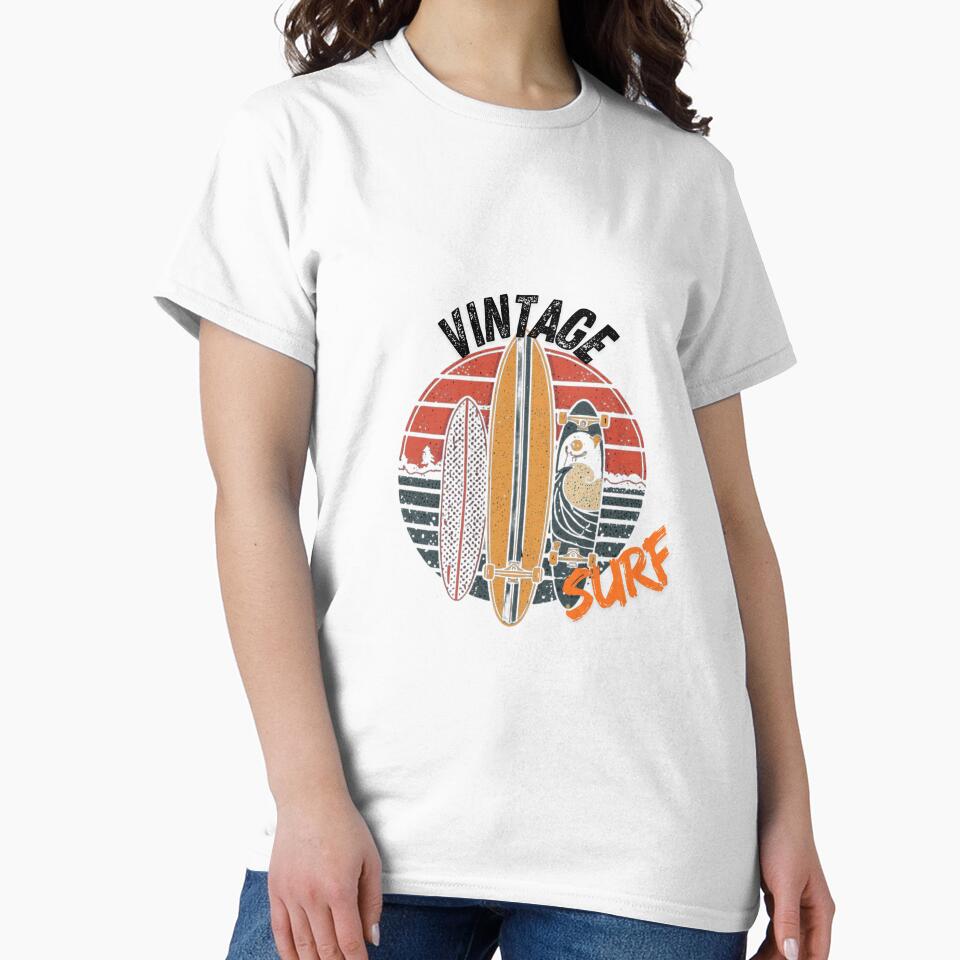Vintage Surf by SweetySugar T-Shirts, Hoodie, Sweatshirt | BlankRebels.com (Image 2)