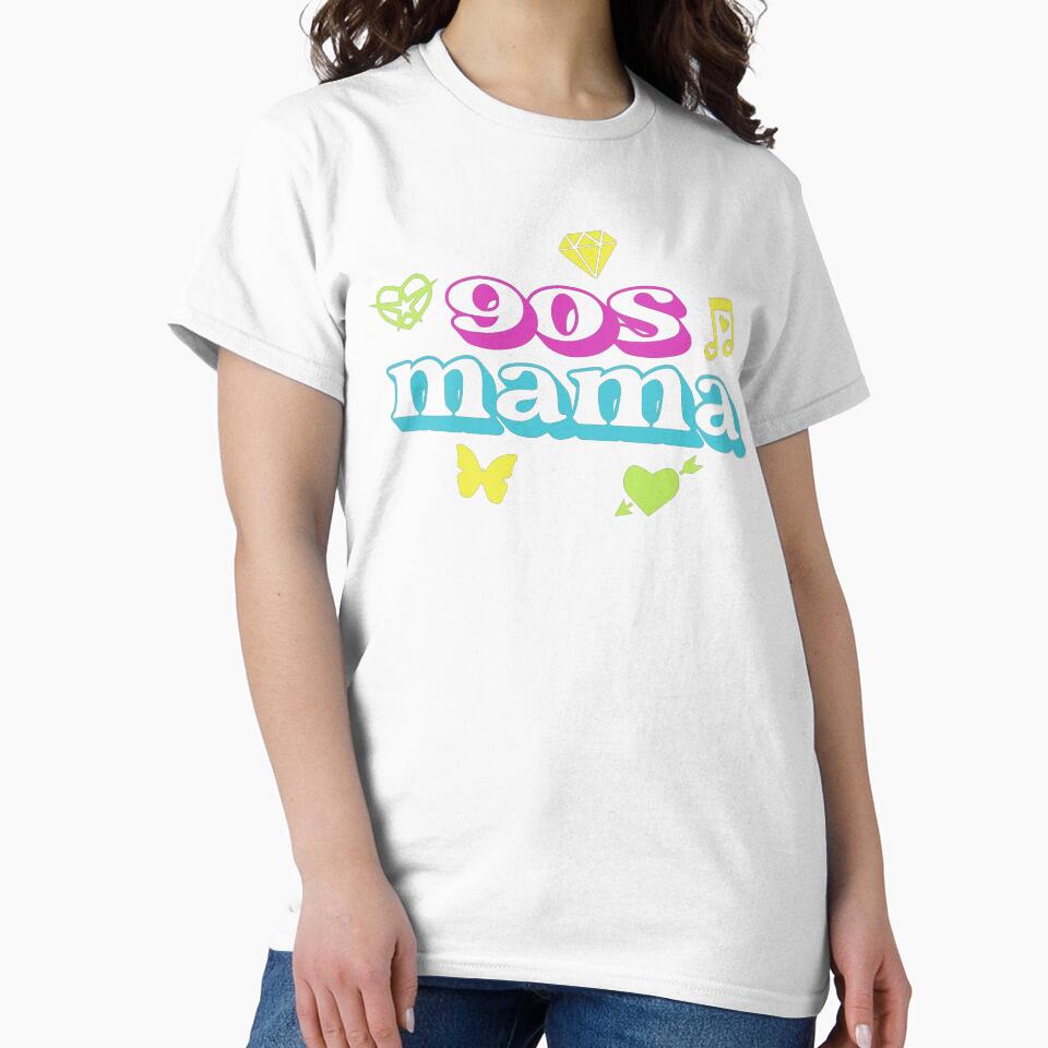 90s Mama Retro by NikitaSkyDesign T-Shirts, Hoodie, Sweatshirt | BlankRebels.com (Image 2)