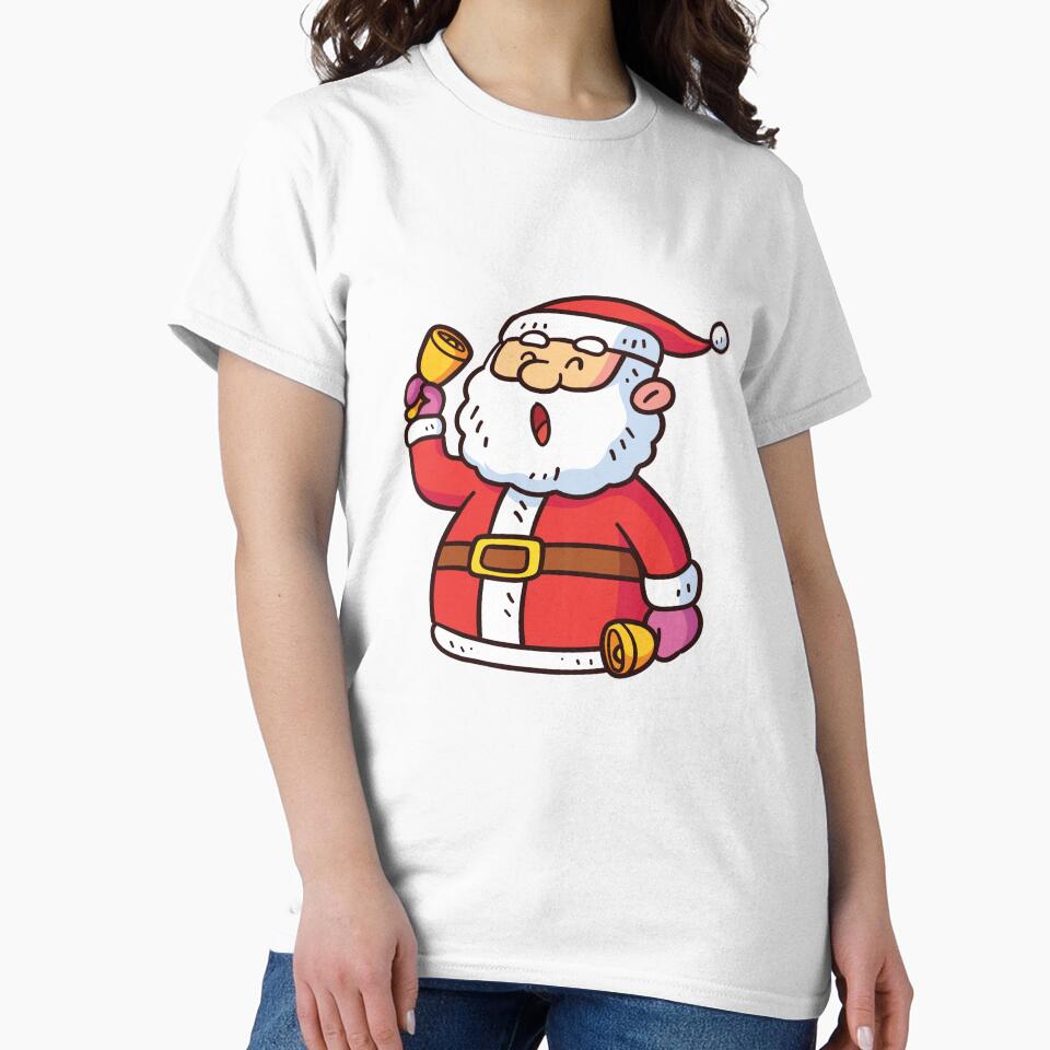 Merry Christmas Santa Essential Classic T-Shirt design by hetvick