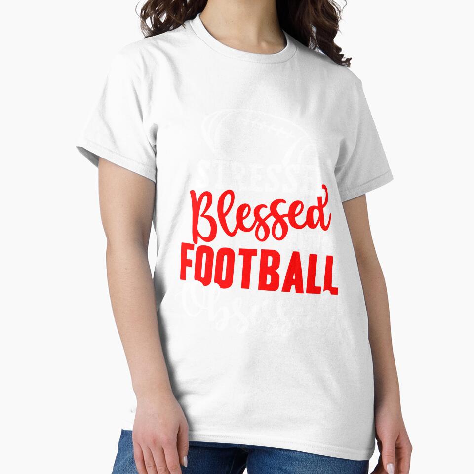 Funny Football Stress Blessed Football Obsessed by pattykim