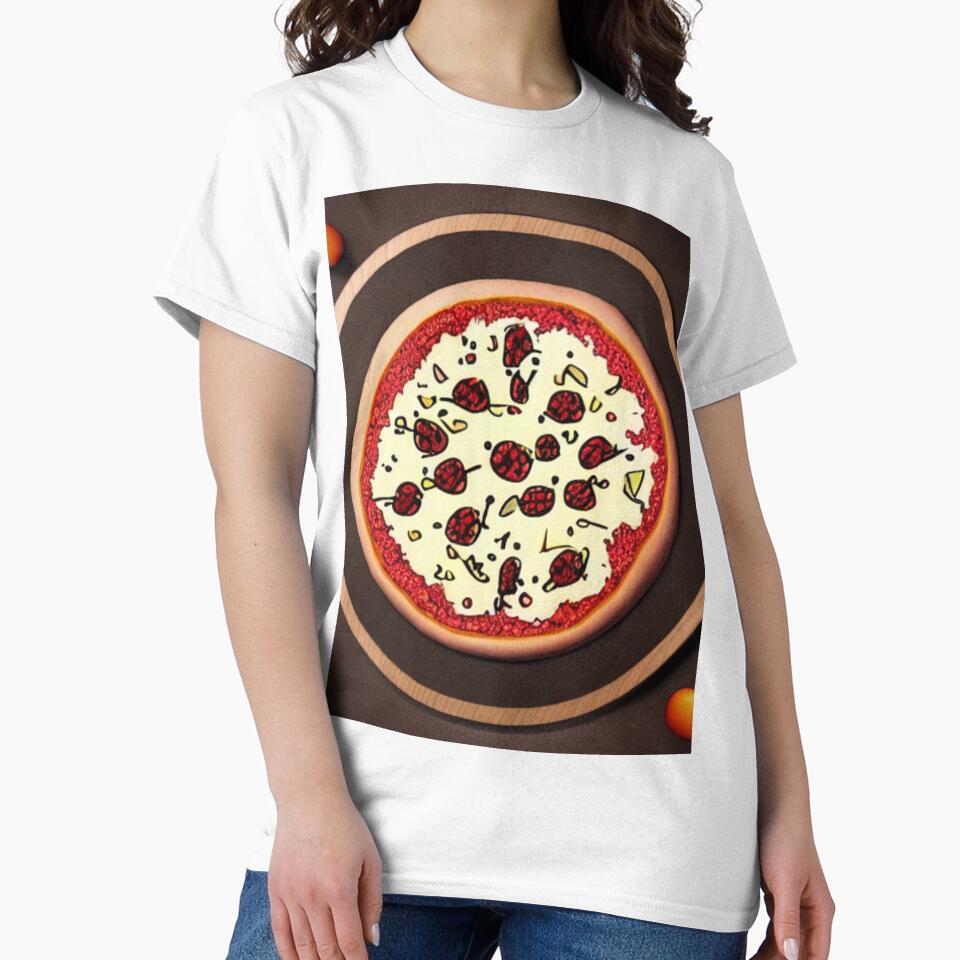 Pizza Party - Hot pizza - Cheesy Delight by WBP Mart T-Shirts, Hoodie, Sweatshirt | BlankRebels.com (Image 2)