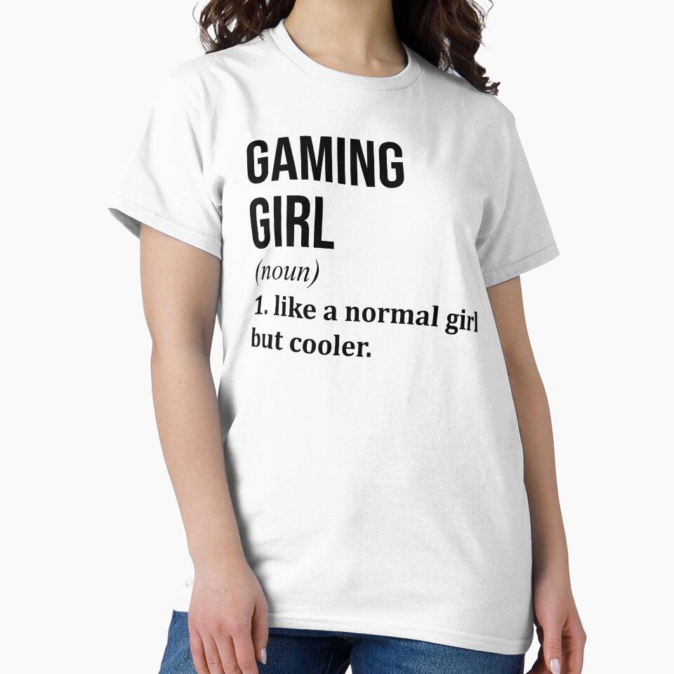 Gaming Girl Definition T-Shirts, Hoodie, Sweatshirt