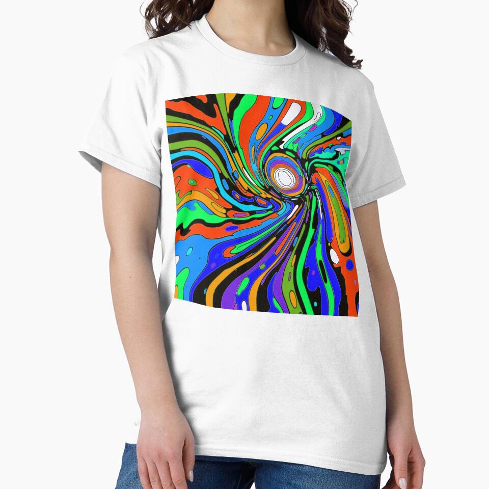Pop Art Wild And Vibrant Colors Abstract Designs by DEC02