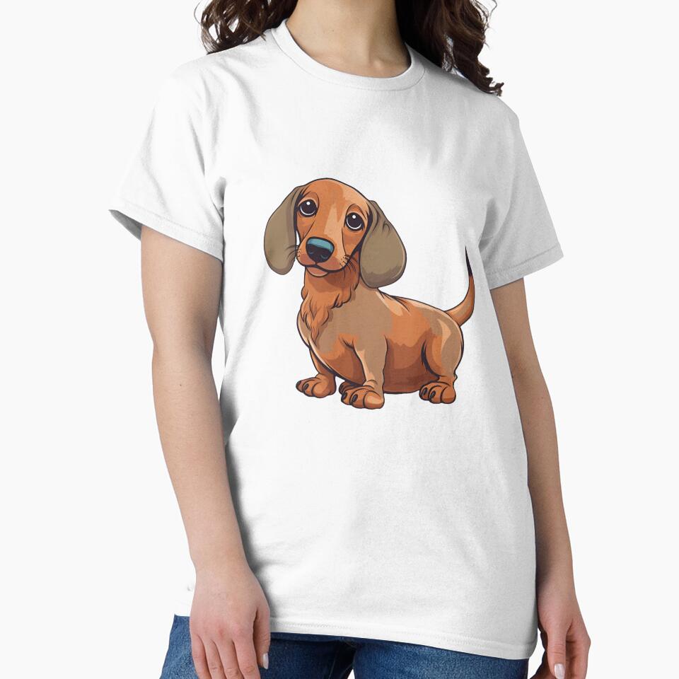 Dachshund Dog Cute by mydoglove T-Shirts, Hoodie, Sweatshirt | BlankRebels.com (Image 2)