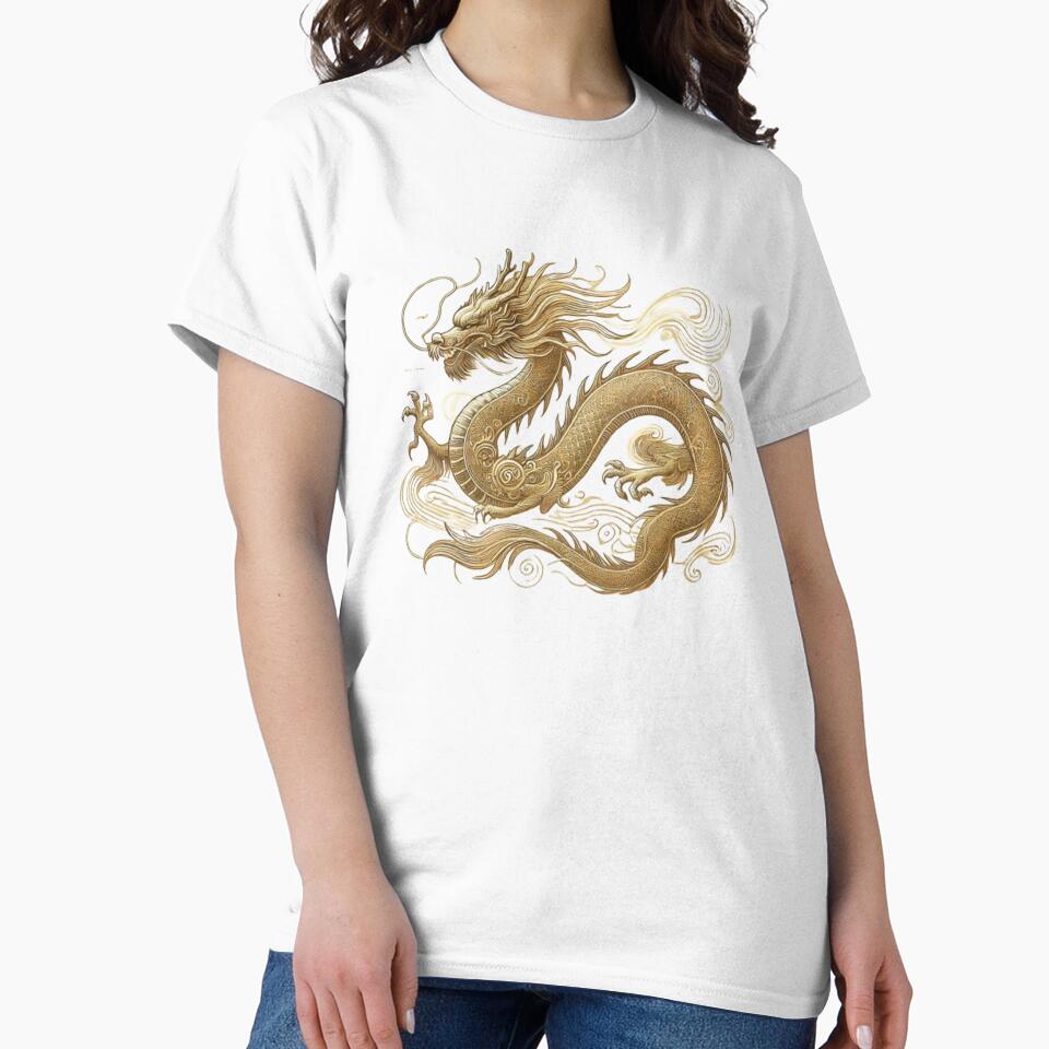 Gilded Wyvern by JH0816 T-Shirts, Hoodie, Sweatshirt | BlankRebels.com (Image 2)